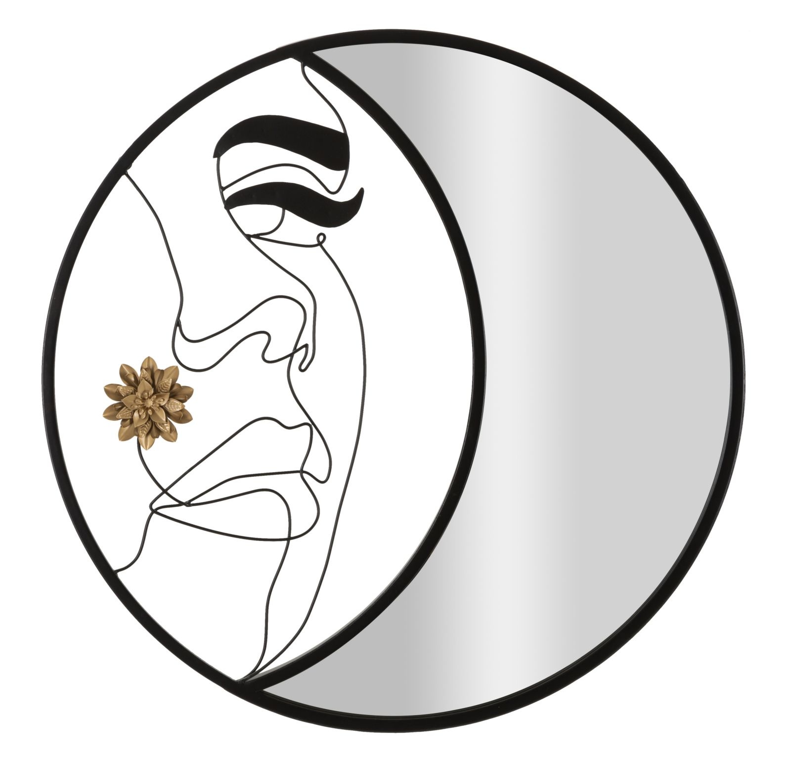 WANDSPIEGEL MELLY CM Ø 80X3,8