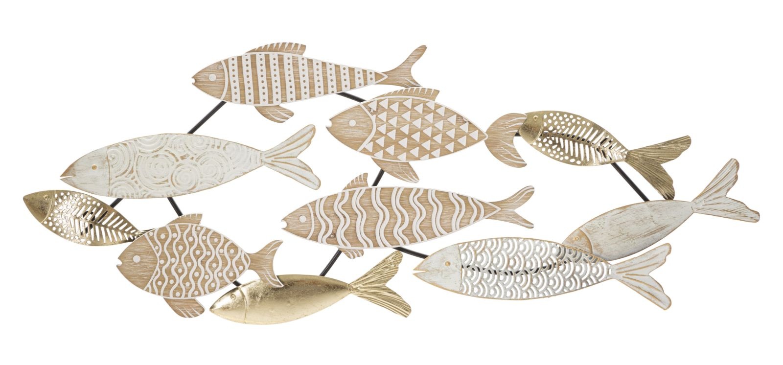 WANDDECORATIE FISHY CM 118X5,7X46,4