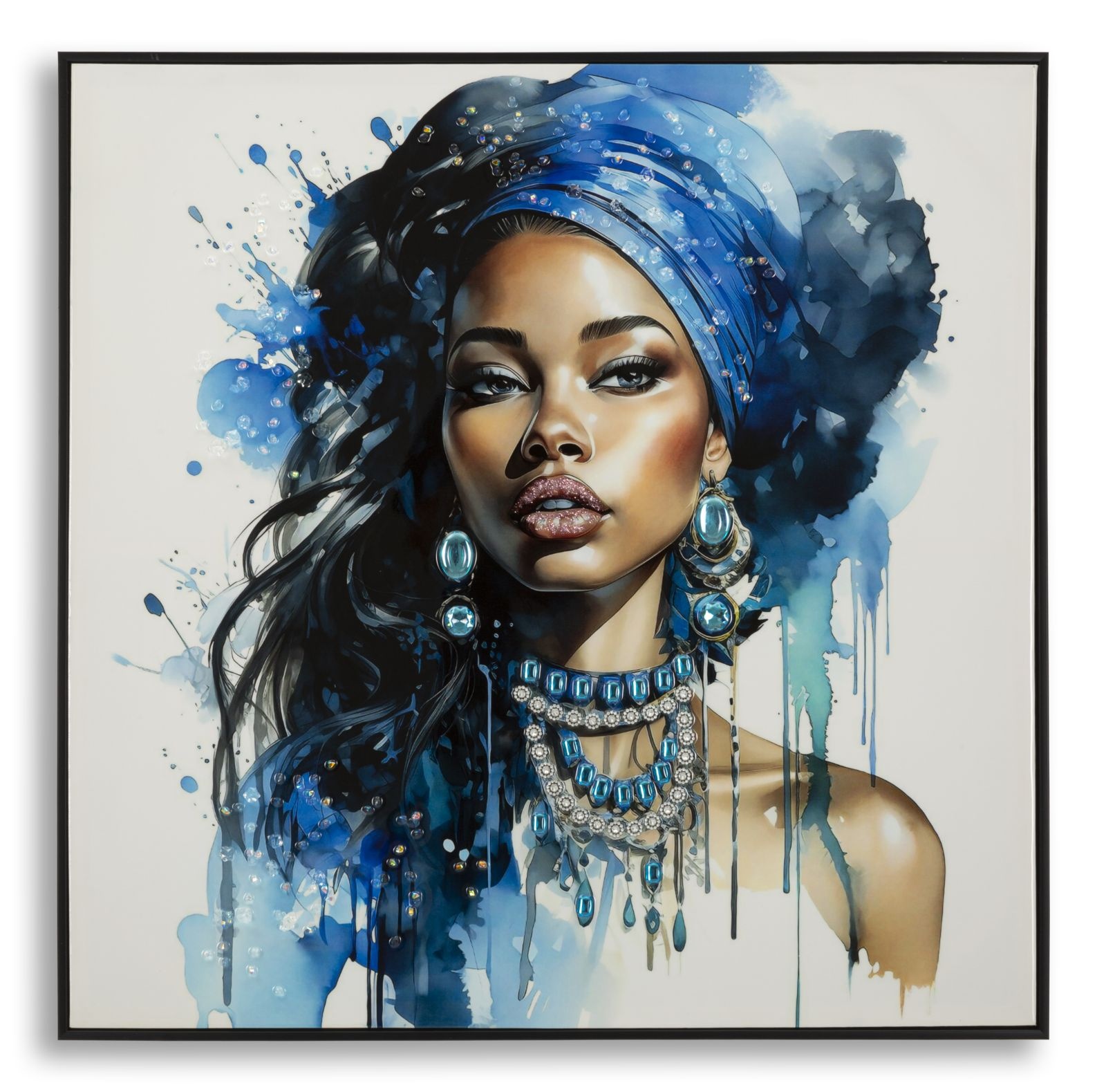 LAQUARED WANDBROEK MET FRAME ALTEA -A- CM 82X4X82