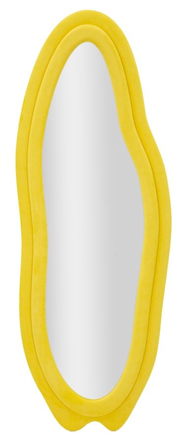 WANDSPIEGEL CHANEL GEEL CM 60X4X160