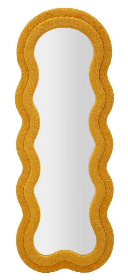 WANDSPIEGEL TEDDY MOSTERD CM 60X4X160