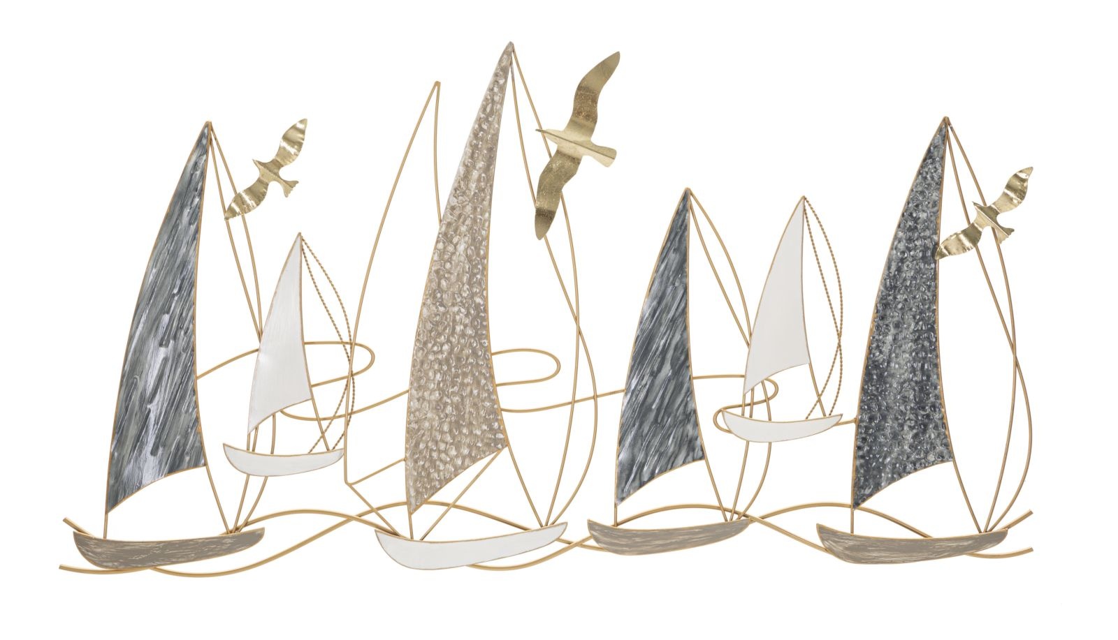 IJZEREN WANDPANEEL BOOTLAMP CM 123