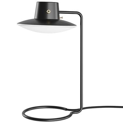 AJ Oxford tafellamp zwart|opaal