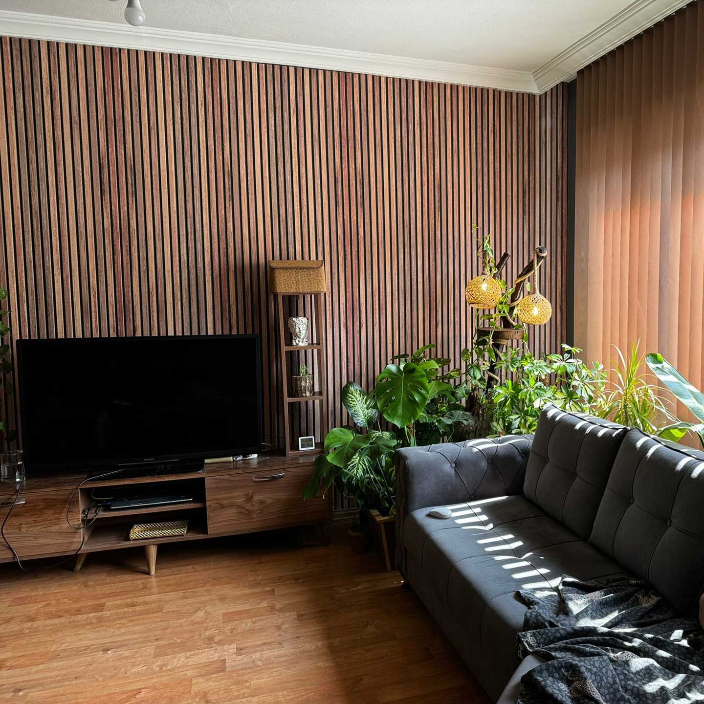 AKU Paneel EPS Rustic Oak XL 270x72cm | Paneli 3d wandpanelen - Afbeelding 3