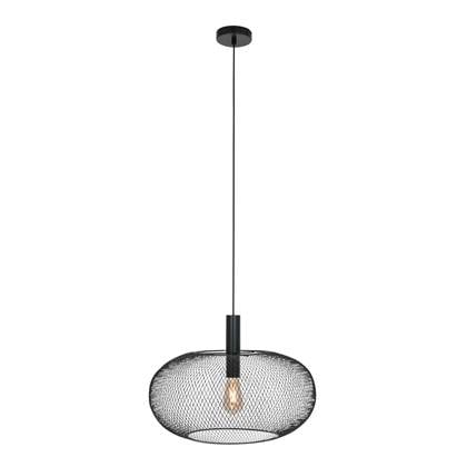 Anne Lighting - hanglamp - Cloud - zwart - acryl aluminium - Ø 50cm -