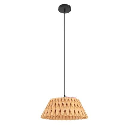 Anne Lighting - hanglamp - Maze - naturel - hout - Ø 46cm - E27 -