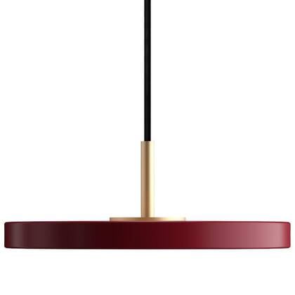 Asteria Micro hanglamp dimbaar LED Ø15 messing|robijnrood