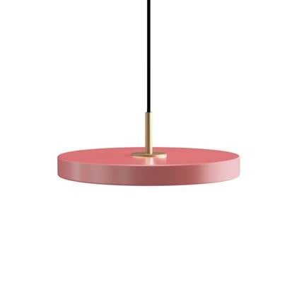 Asteria hanglamp Ø31 LED mini messing|nuance roze
