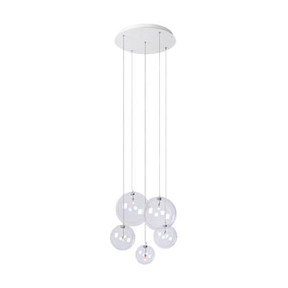 Atmooz Hanglamp Woonkamer Zwart Camau 5 White