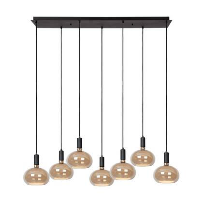 Atmooz Hanoi Hanglamp - Zwart - 110x31x130cm - 7x Floating LED