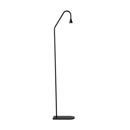 Atmooz Hilton Leeslamp - Zwart Metaal - 25x12x122cm - LED