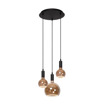 Atmooz Sapa 3 Hanglamp - Zwart - Ø34cm - Floating Globe - E27