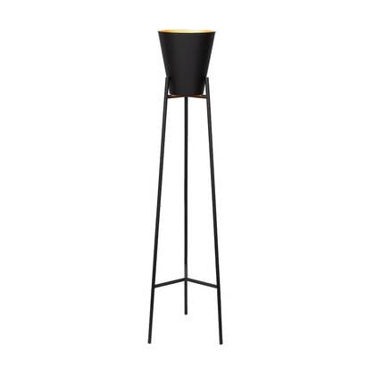 Atmooz Xavier Vloerlamp - Zwart|Gold - Ø33x150cm - E27