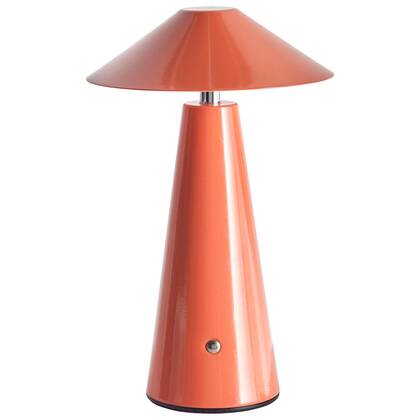 Beliani - APAYAO - Tafellamp - Rood - IJzer