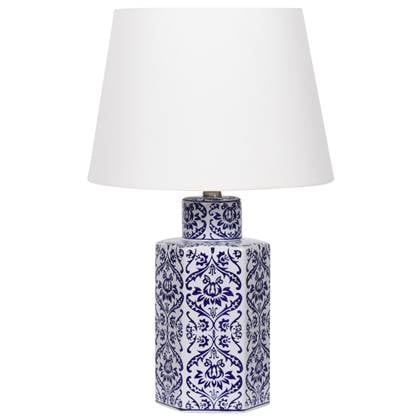 Beliani - MARCELIN - Tafellamp - Gebroken wit - Porselein