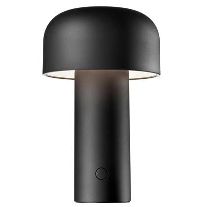 Bellhop tafellamp LED oplaadbaar mat zwart