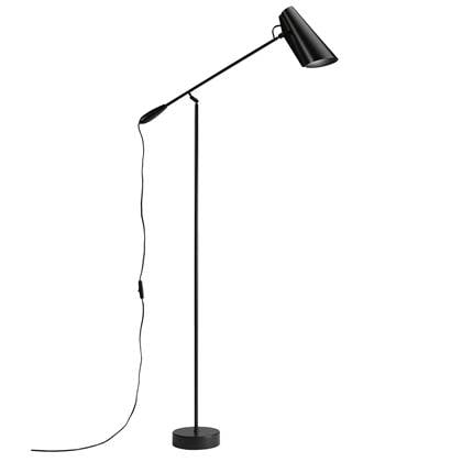 Birdy vloerlamp zwart