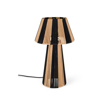 Bold Monkey Stripe it up Tafellamp - Zwart