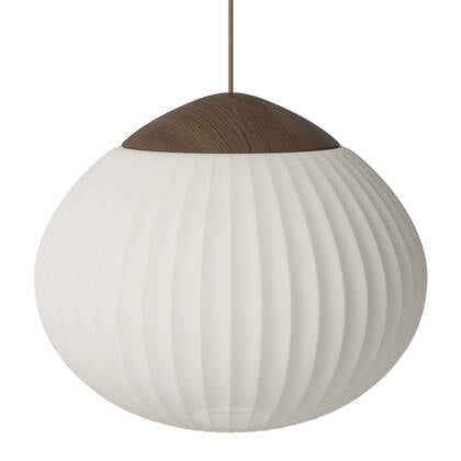 Bolia Acorn Hanglamp Ø 41 cm - Textiel - Eiken