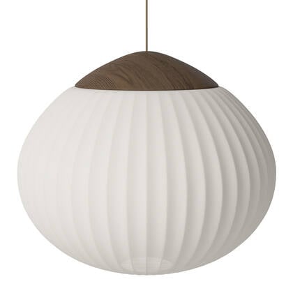 Bolia Acorn Hanglamp Ø 64 cm - Textiel - Donker Eiken