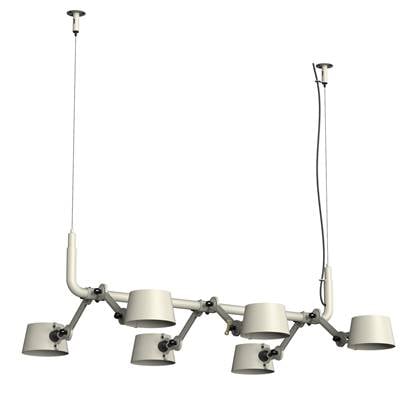Bolt 6 hanglamp Ash Grey