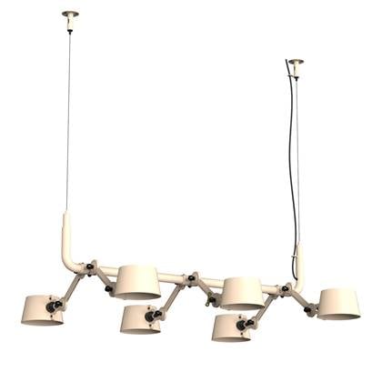 Bolt 6 hanglamp Lightning White