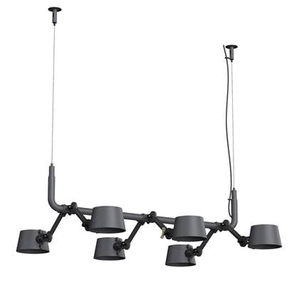 Bolt 6 hanglamp Midnight Grey