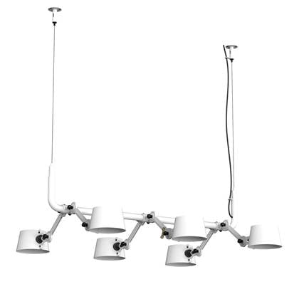Bolt 6 hanglamp Pure White