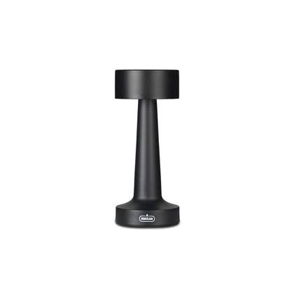 Buccan - Dumbbell tafellamp - Zwart - 3 lichtstanden en touchpanel