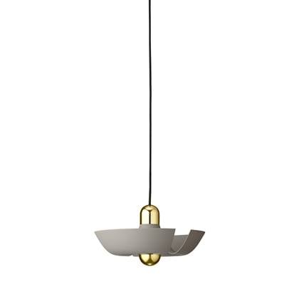 Cycnus hanglamp Ø30 taupe|goud