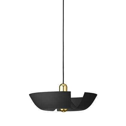 Cycnus hanglamp Ø45 zwart|goud