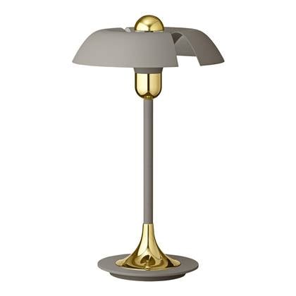Cycnus tafellamp taupe|goud