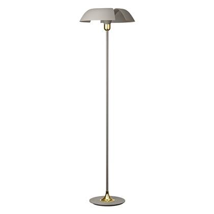 Cycnus vloerlamp taupe|goud