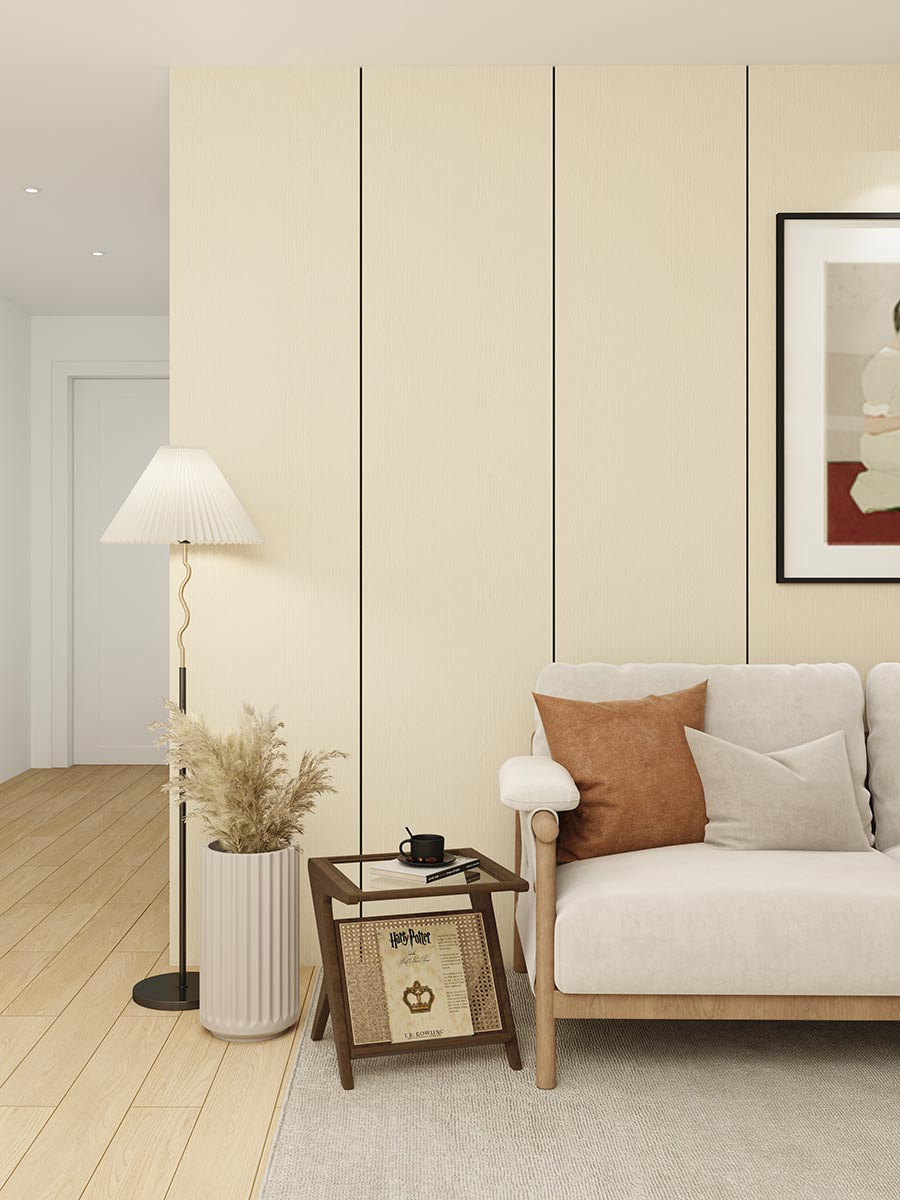 Decor Paneel Licht Eiken 260x60x2,1cm - 270 cm x 60 cm x 2.1 cm | 10 kg | Paneli akoestische wandpanelen - AKU Wandpanelen - Afbeelding 3