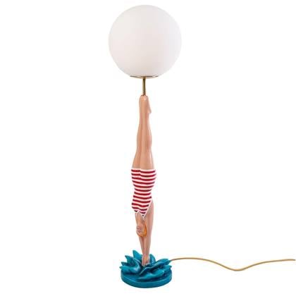 Diver tafellamp rood