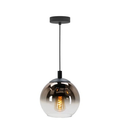 EGLO Ariscani 1 Hanglamp - E27 - Ø 20 cm - Koperglas - Zwart