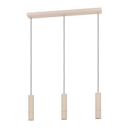 EGLO Caminia Hanglamp - GU10 - 77 cm - Zandkleur|Beige|Goud