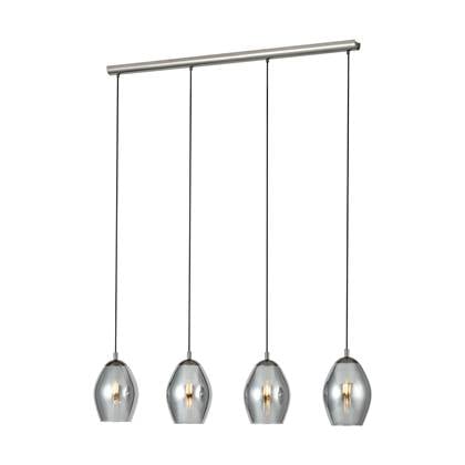 EGLO Estanys Hanglamp - E27 - 113 cm - Grijs|Zwart