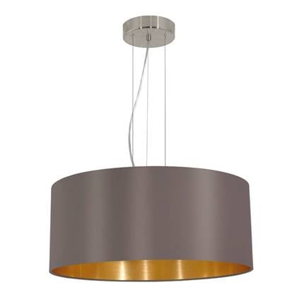 EGLO Hanglamp Maserlo 53 cm cappuccinokleurig 31608