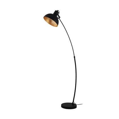 EGLO Jaafra Vloerlamp - E27 - 158 cm - Zwart