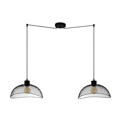 EGLO Pompeya Hanglamp - E27 - Ø 31 cm - Zwart
