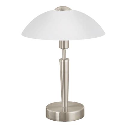 EGLO Solo 1 Tafellamp - E14 - 35 cm - Grijs|Wit