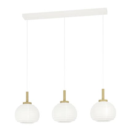 EGLO Summerhill Hanglamp - E27 - Hout & Papier - Wit