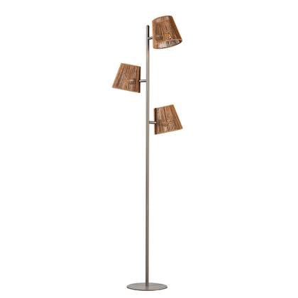 ETH Daan Vloerlamp 3xE27 Anodic brown