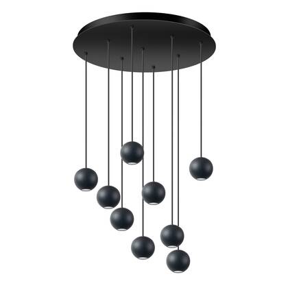 ETH Grace Hanglamp round 9x4W | 400cm kabel | 3240LM