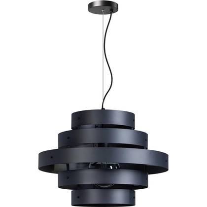 ETH Hanglamp Blagoon 5 rings 1xE27 antraciet