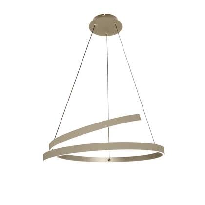 ETH Remona Hanglamp 1 Licht 51w Dim to Warm dimbaar Champagne