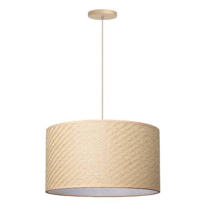 ETH Zizal Hanglamp Dia. 45cm 1 X e27 Incl Creme pendel 3 meter