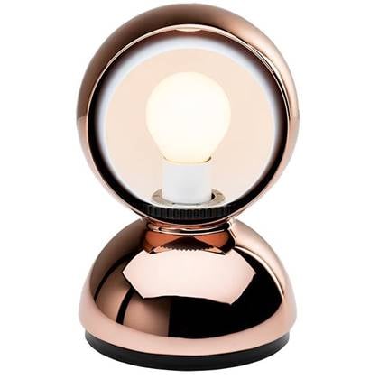 Eclisse PVD tafellamp koper