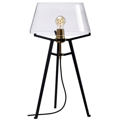 Ella tafellamp Smokey Black